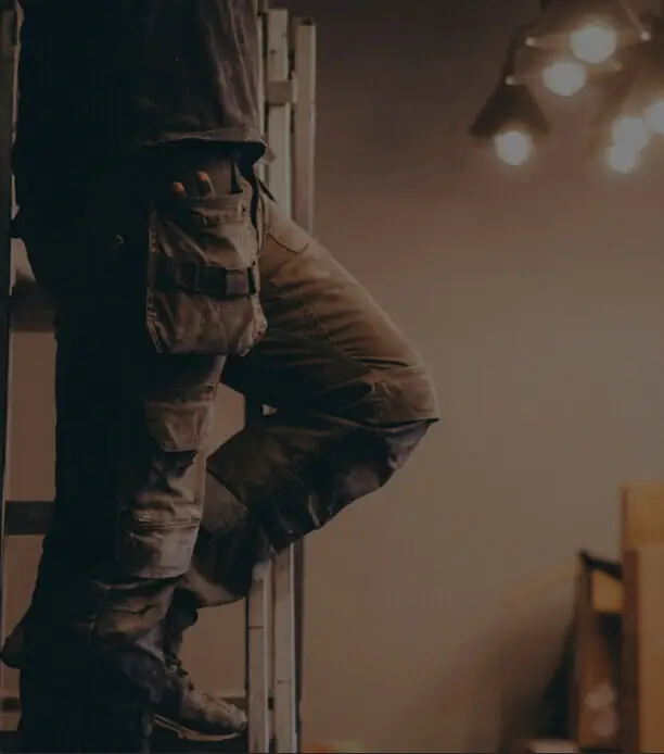 Technician working